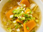A picture of miso kabocha