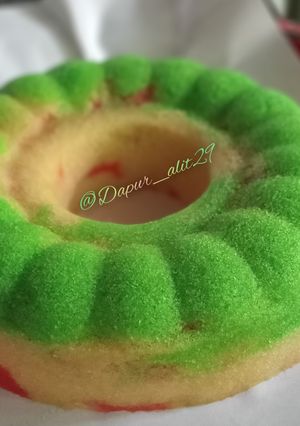 Foto resep Bolu Kukus Pelangi