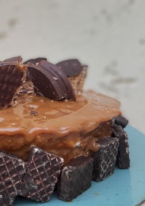 Una foto de Tota chocolatosa con golosinas