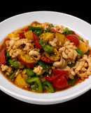 SP.0729 - Mực Xào Ớt Chuông Sốt Sa Tế