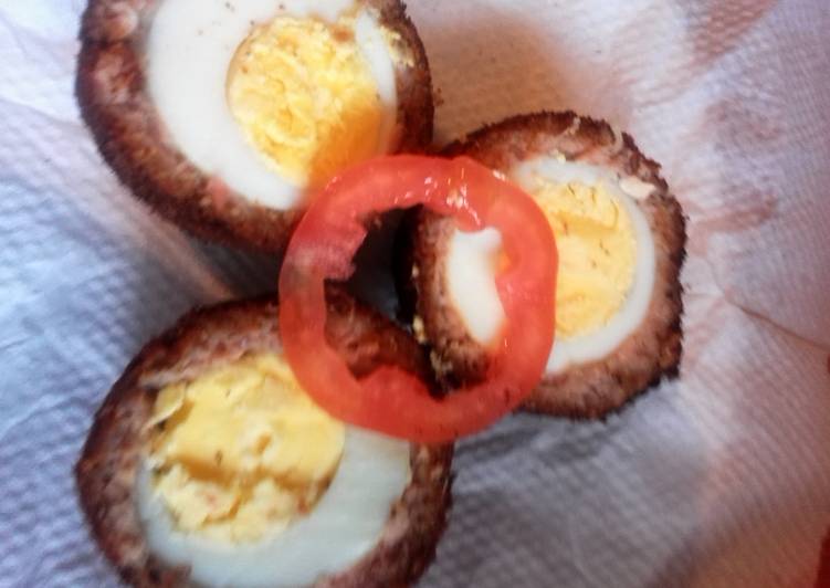 Simple Way to Make Quick Scotched eggs