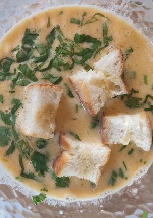 Una foto de Sopa de cerveza