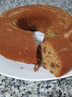 Una foto de Bizcocho integral de nueces