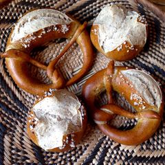 A picture of Sourdough Lye Pretzels.