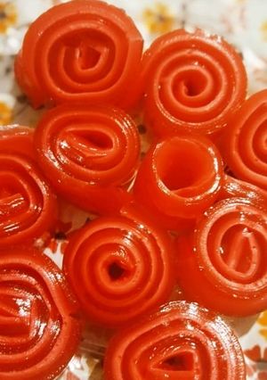 عکسی از دستور ژله بستنی