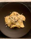 Pasta with Mushroom Sauce (Pansotti ai Funghi)