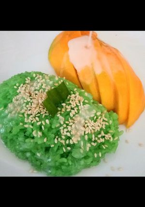 Foto resep Green manggo sticky rice