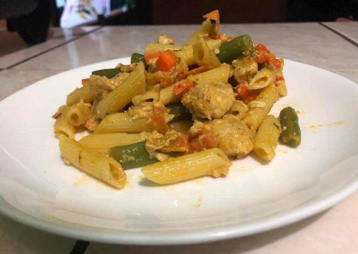 Pasta penne di primavera