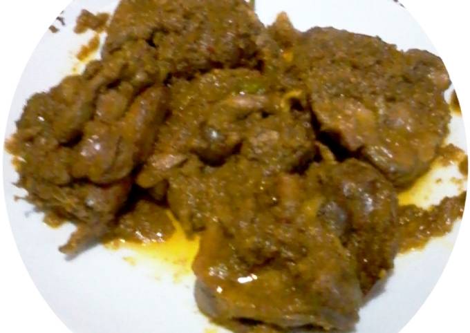 Anti Ribet, Memasak Rendang ati ampela Ekonomis Untuk Dijual