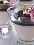 Strawberry Yoghurt Mousse and Berry Sauce