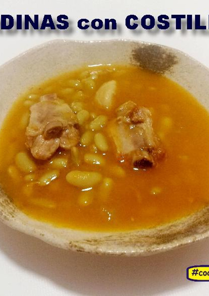 Una foto de Verdinas con costillas