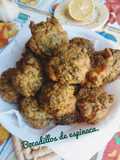 Bocadillos de espinaca y kéfir