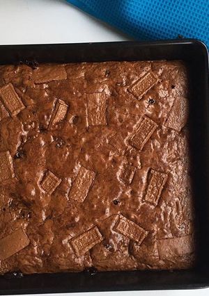 Foto resep Chewy fudgy homemade brownie