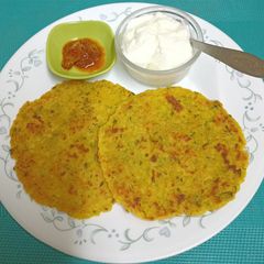 Potato Paneer Roti A picture of Potato Paneer Roti.