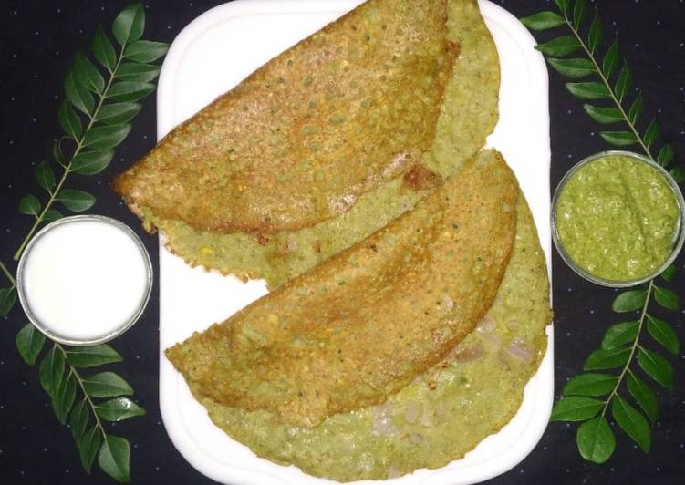 WORTH A TRY!  How to Make Pesarattu (power pack of protein)