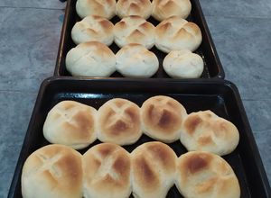 Una foto de Pancitos caseros (pueden ser cob grasa o aceite)