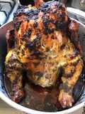 Chicken can beer al horno