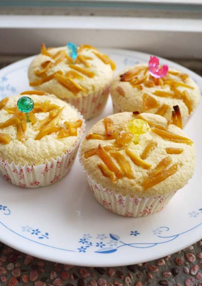 芒果杏仁海綿蛋糕 的食譜成品照片
