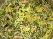 Gambar daun ubi tumbuk tanpa rimbang