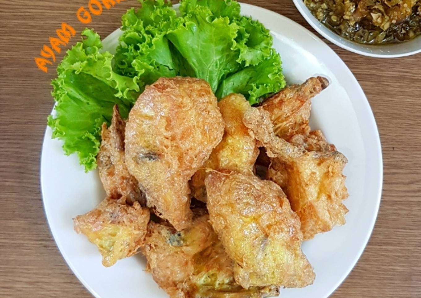 Ayam Goreng Balut telur