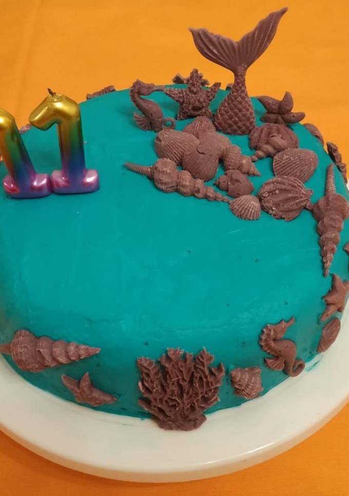 Una foto de Tarta bajo el mar con Thermomix