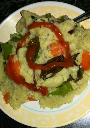 উপমা রেসিপির প্রধান ছবি