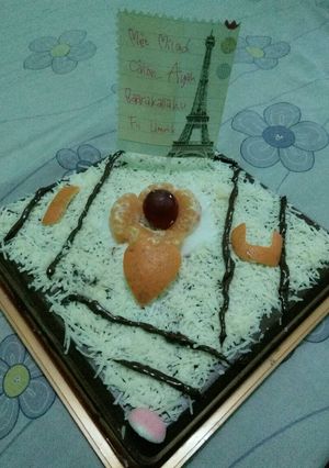 Foto resep Puding susu coklat kelapa muda