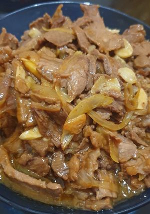 Foto resep Daging Sapi Saus Mentega