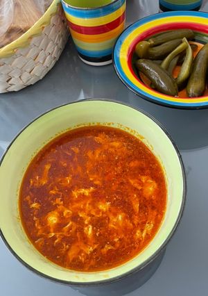 عکسی از دستور اشکنه گوجه