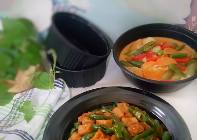 Orek Tempe Tahu Cabe Ijo