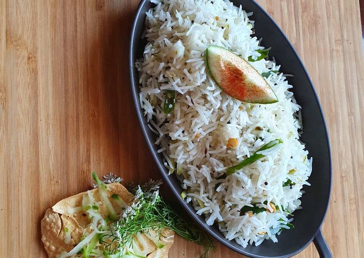 Step-by-Step Guide to Make Perfect Raw mango rice