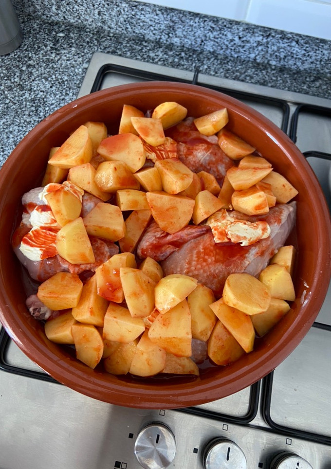 Foto de Frango no forno