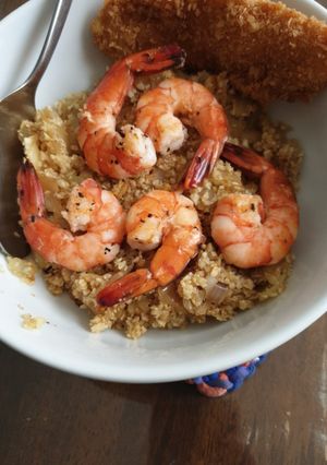 Foto resep Nasi Goreng Low Karbo (Kembang Kol) untuk diet