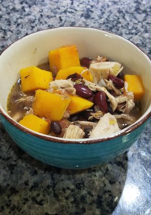 A picture of Autumn Minestrone.