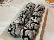Una foto de galletas de naranja