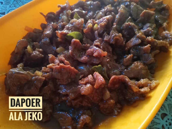 Langkah Mudah untuk Membuat Resep Daging Sapi Lada Hitam Ala Jeko Anti Ribet, Lezat