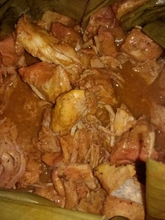 Una foto de Cochinita pibil en olla express