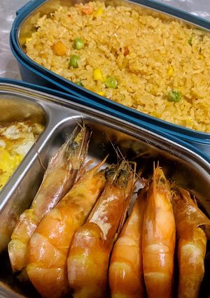 A picture of Prawn Fried Rice.