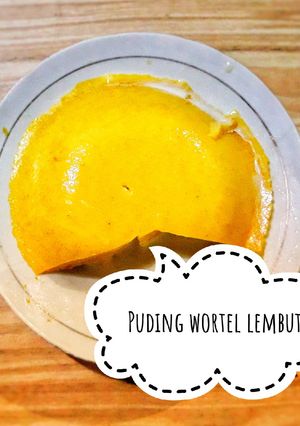 Foto resep Puding wortel (camilan anak sehat)