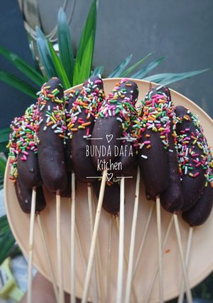 Foto resep Es Pisang Coklat (es kul-kul)
