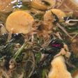 Kuah Bayam Enoki Saus Tiram