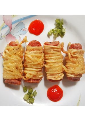 Foto resep Sosis Lilit Goreng