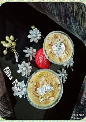 A picture of Shahi Sheer Khurma.