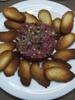 Una foto de Steak Tartar fácil