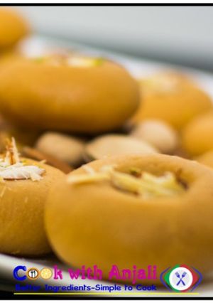 A picture of Kesar Malai Peda.