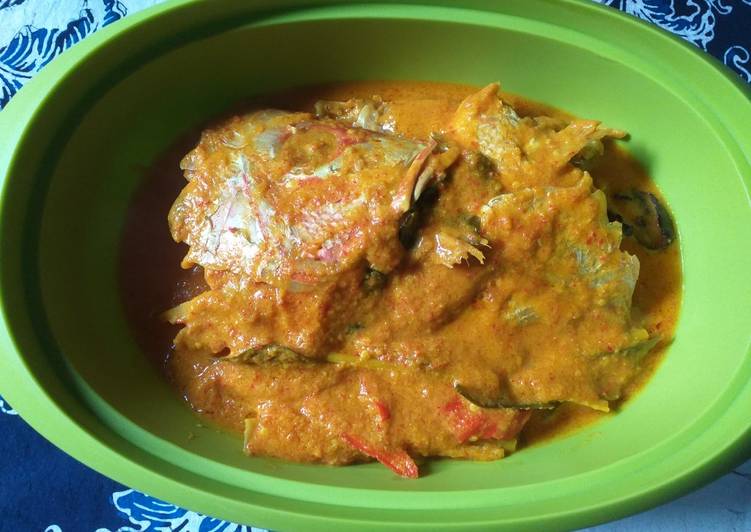 Gulai Kepala Ikan Kakap Merah????