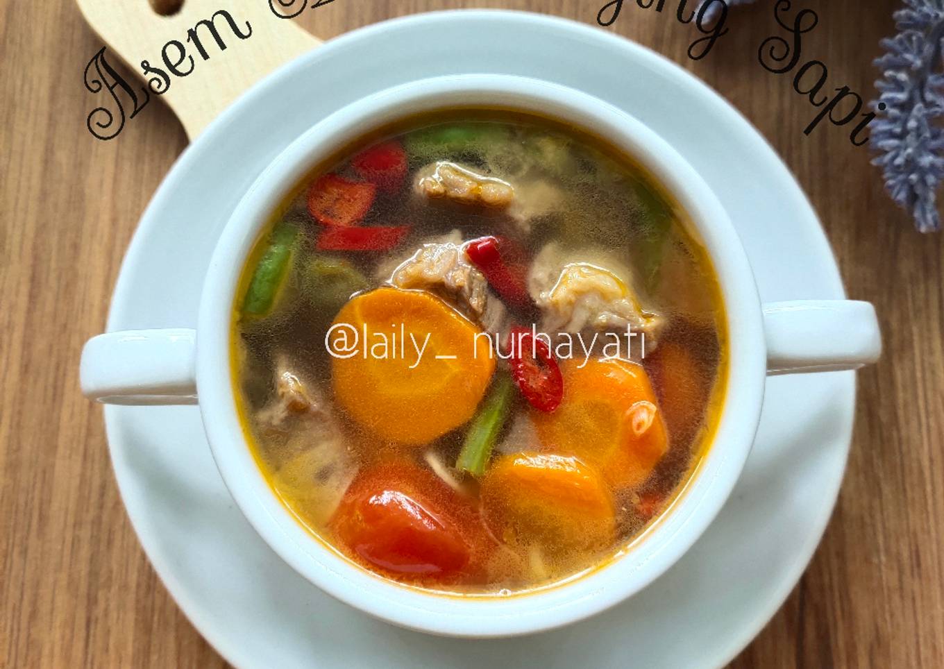 Asem Asem Daging Sapi