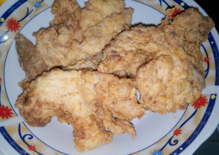 Resep Ayam goreng ala KFC, Enak Banget