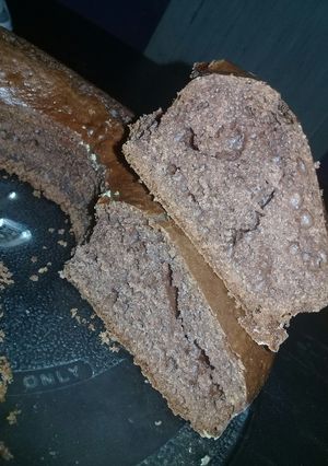 Una foto de Bizcochuelo de chocolate. fácil y rico