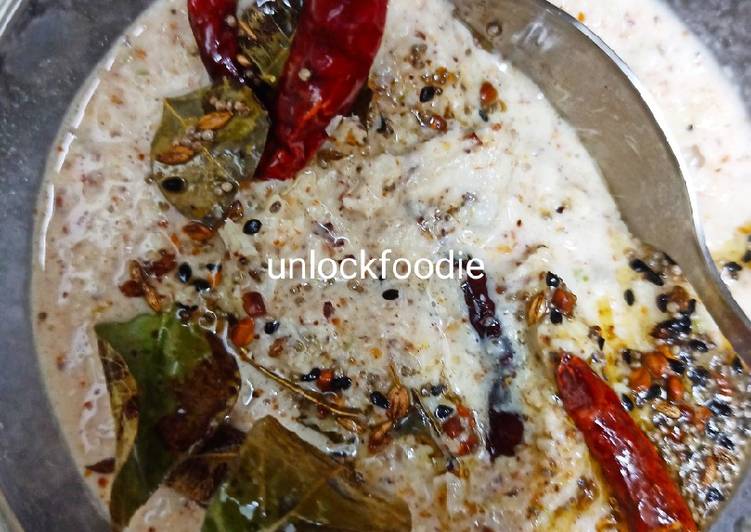 Recipe of Quick Coconut, Peanuts mix Chutney